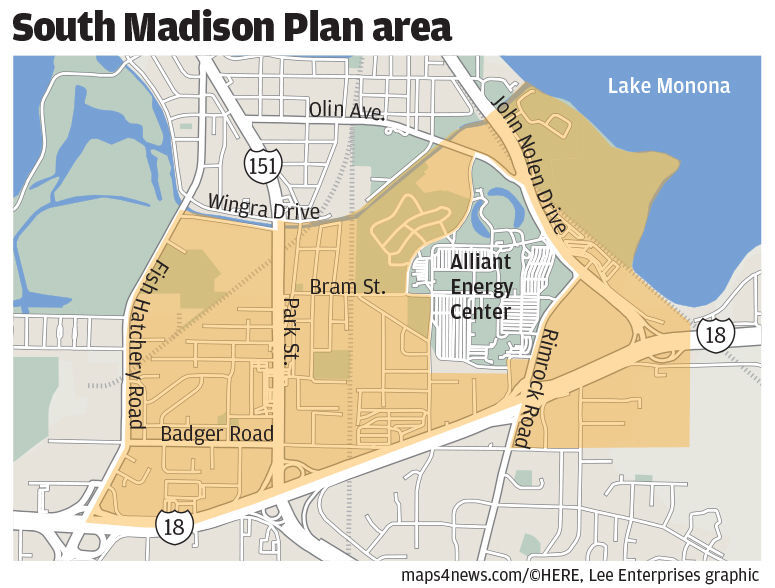 South Madison Plan area